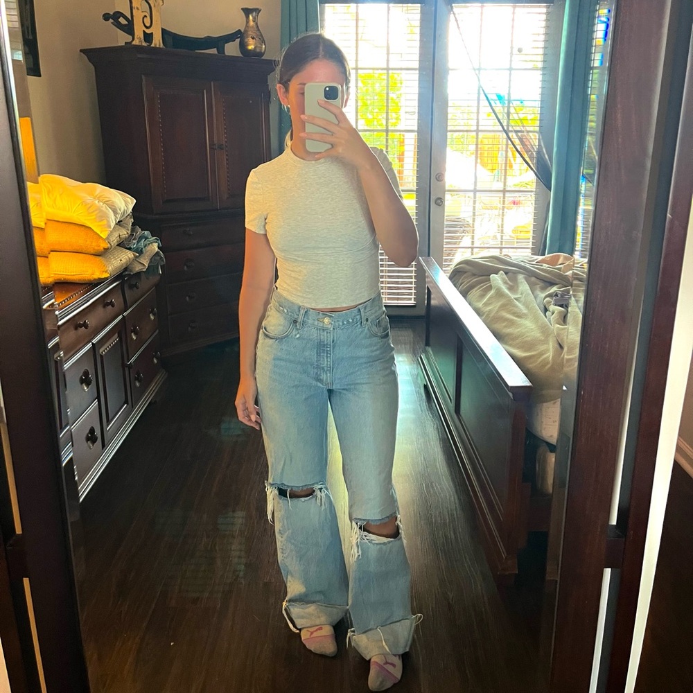 Zara Wide Leg Jeans